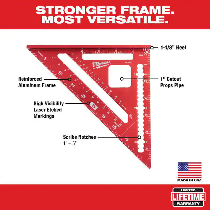 7 in. Rafter Square and 4-1/2 in. Trim Square Set R37251