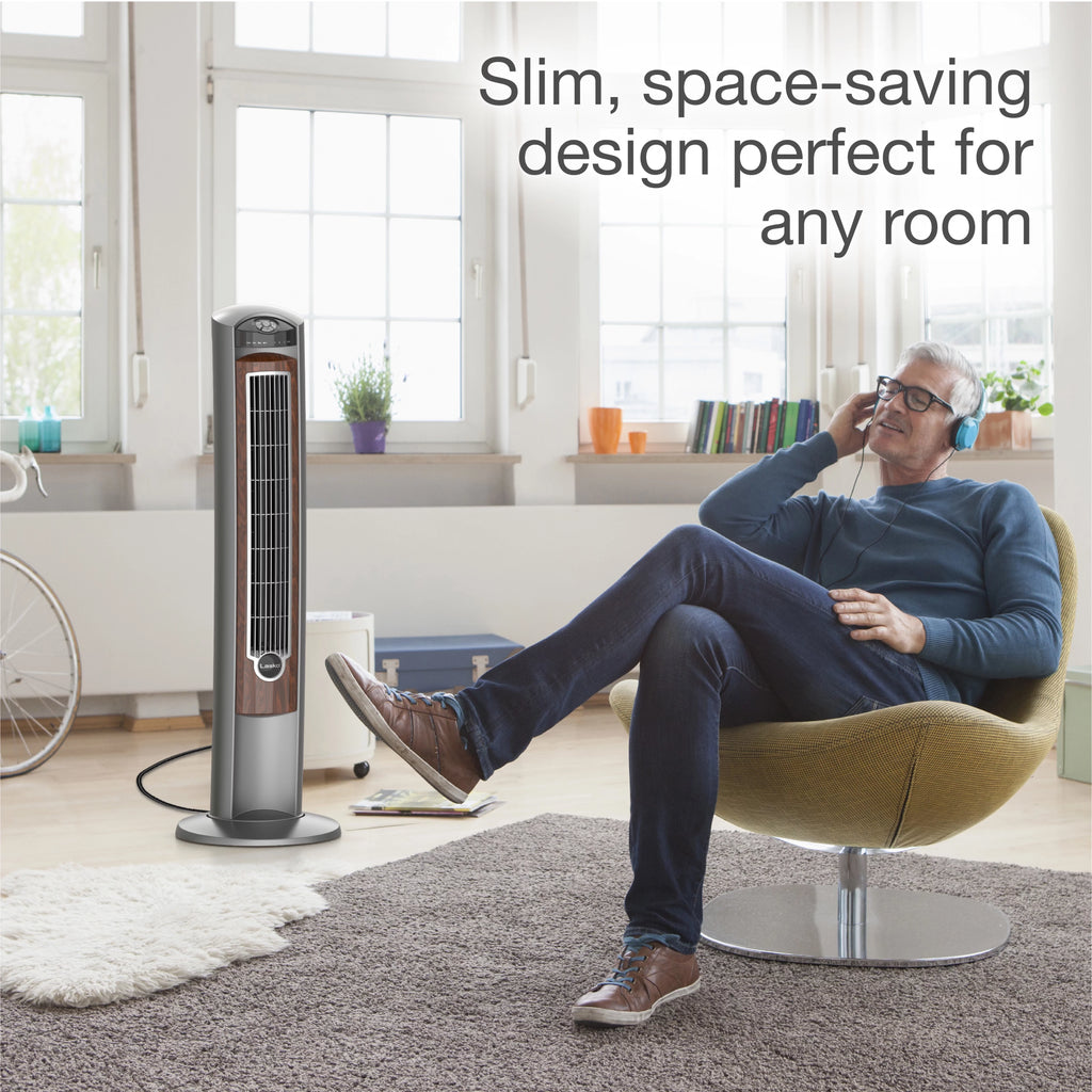 42 Tower Fan with Ionizer, Timer and Remote M5766