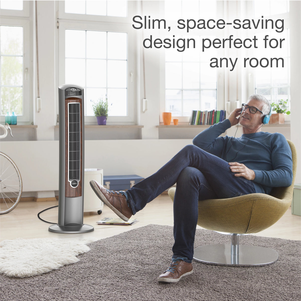 42 Tower Fan with Ionizer, Timer and Remote M5766