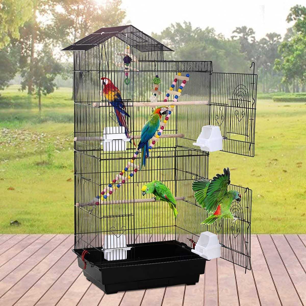 39 Inch Bird Cage with Accessories C238