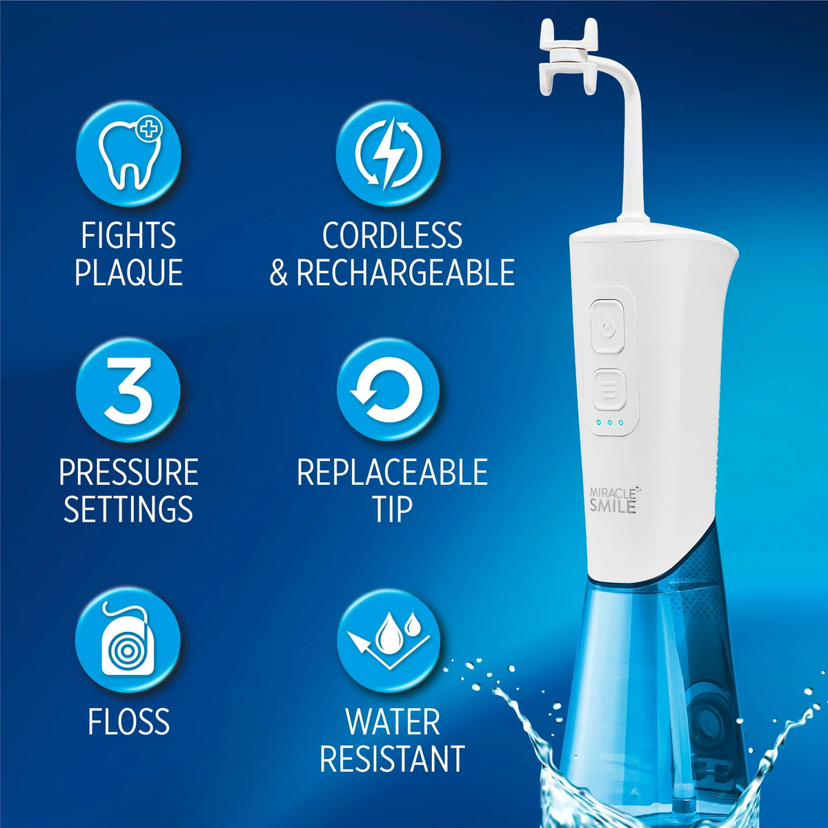 Portable Rechargeable Water Flosser L8250