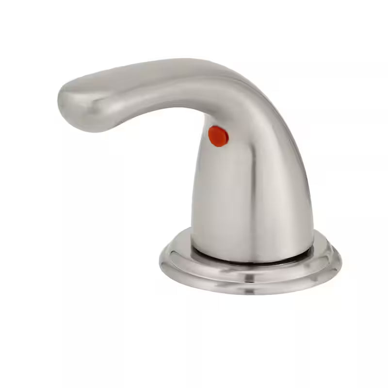 8 in. Widespread Double-Handle High-Arc Bathroom Faucet in Brushed Nickel L699035