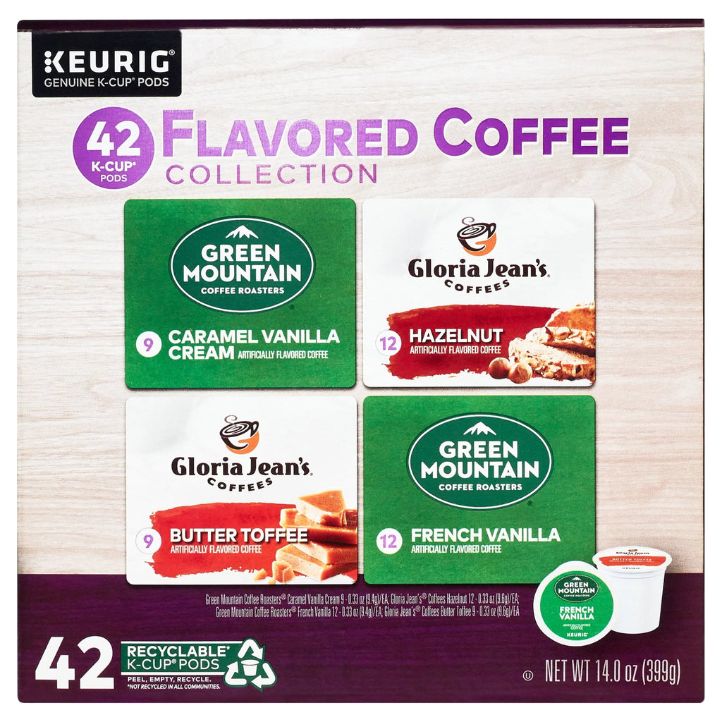 Flavored Variety Coffee K-Cup Pods, 42 Count C956