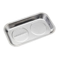 9-1/2 in. x 5-1/2 in. Magnetic Stainless Steel Parts Tray C85125