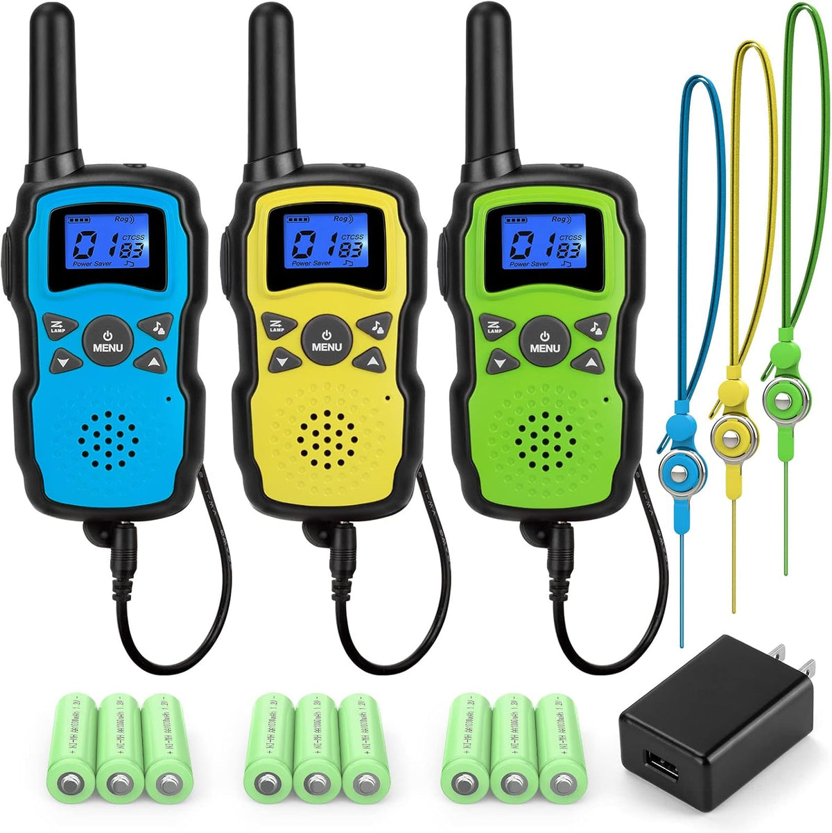Rechargeable 3 Pack 2 Way Radio V578257