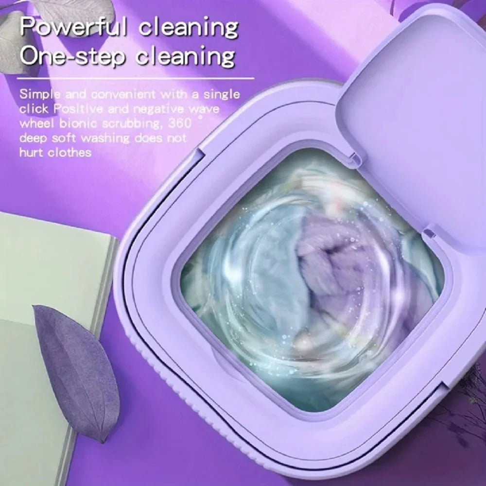Portable 9L Foldable Mini Washing Machine B69655