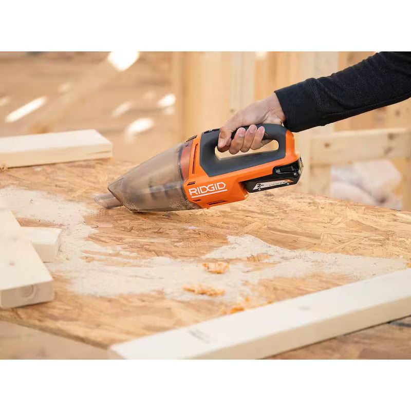 18V Cordless Hand Vacuum Kit with Battery and Charger I59523