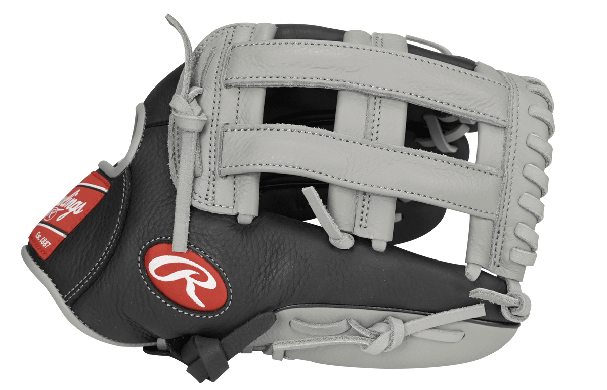 12.5 In. Black and Gray Baseball Gloves and Mitts M41102