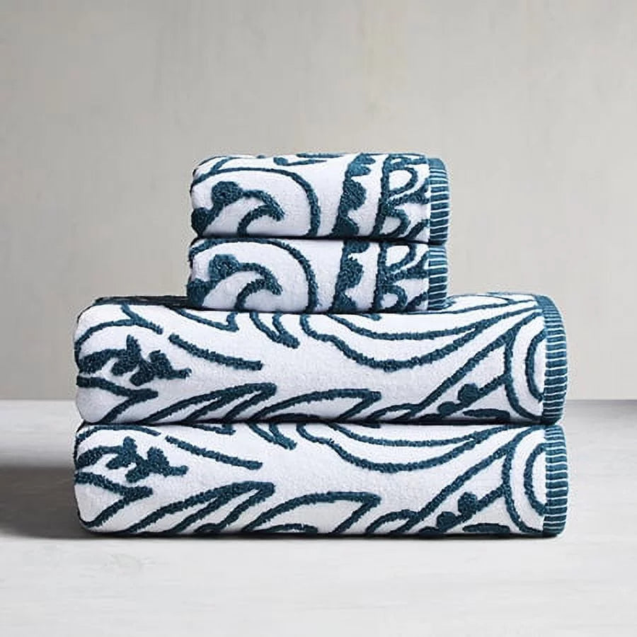 6 Piece Heathered Towel Set M928