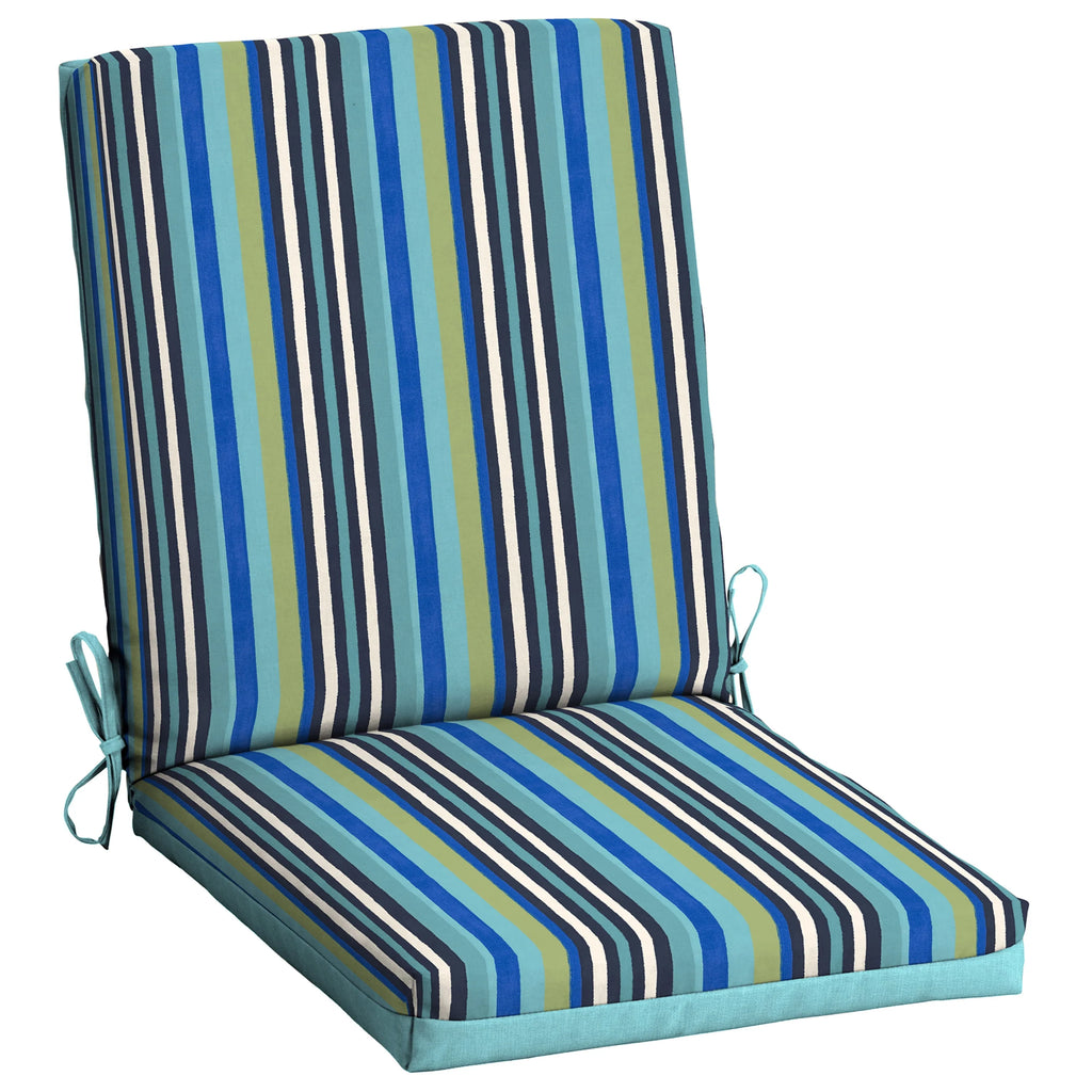 Multi-color Stripe Patio Chair Cushion N207