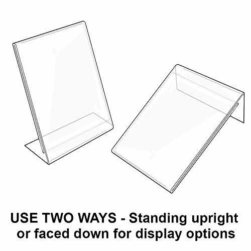 Vertical L-Shaped Sign Holder 10 Pack T788040