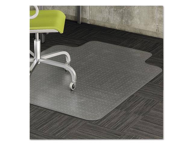Clear Rectangular Chair Mat for Low Pile Carpet Z218962