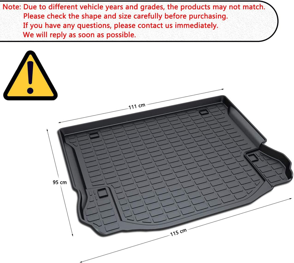 All Weather 3D TPO Waterproof Cargo Tray Trunk Mat E901