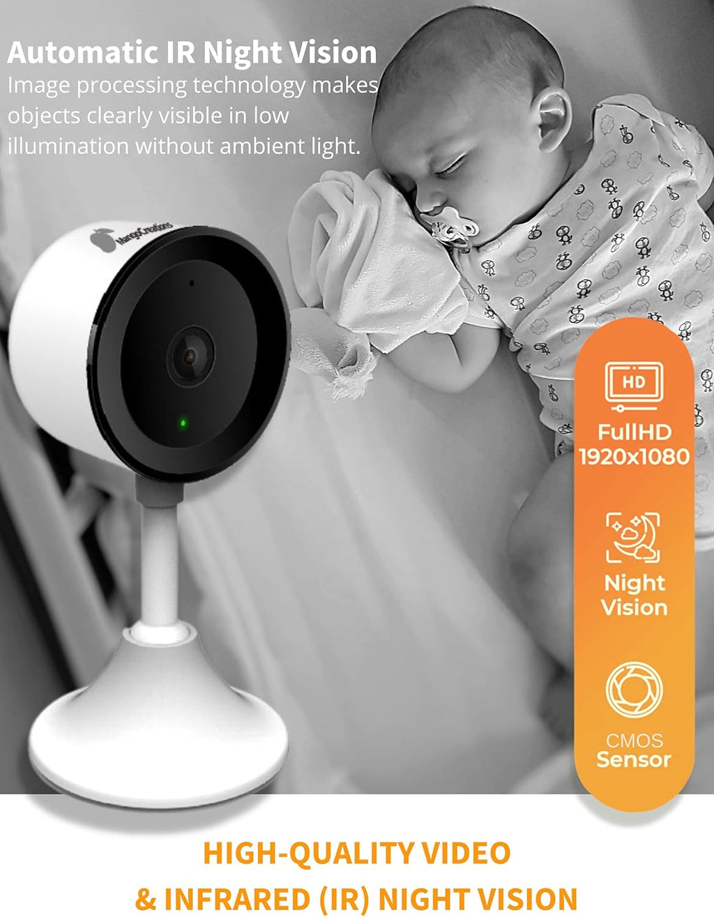 1080p HD Indoor Security Camera V968782