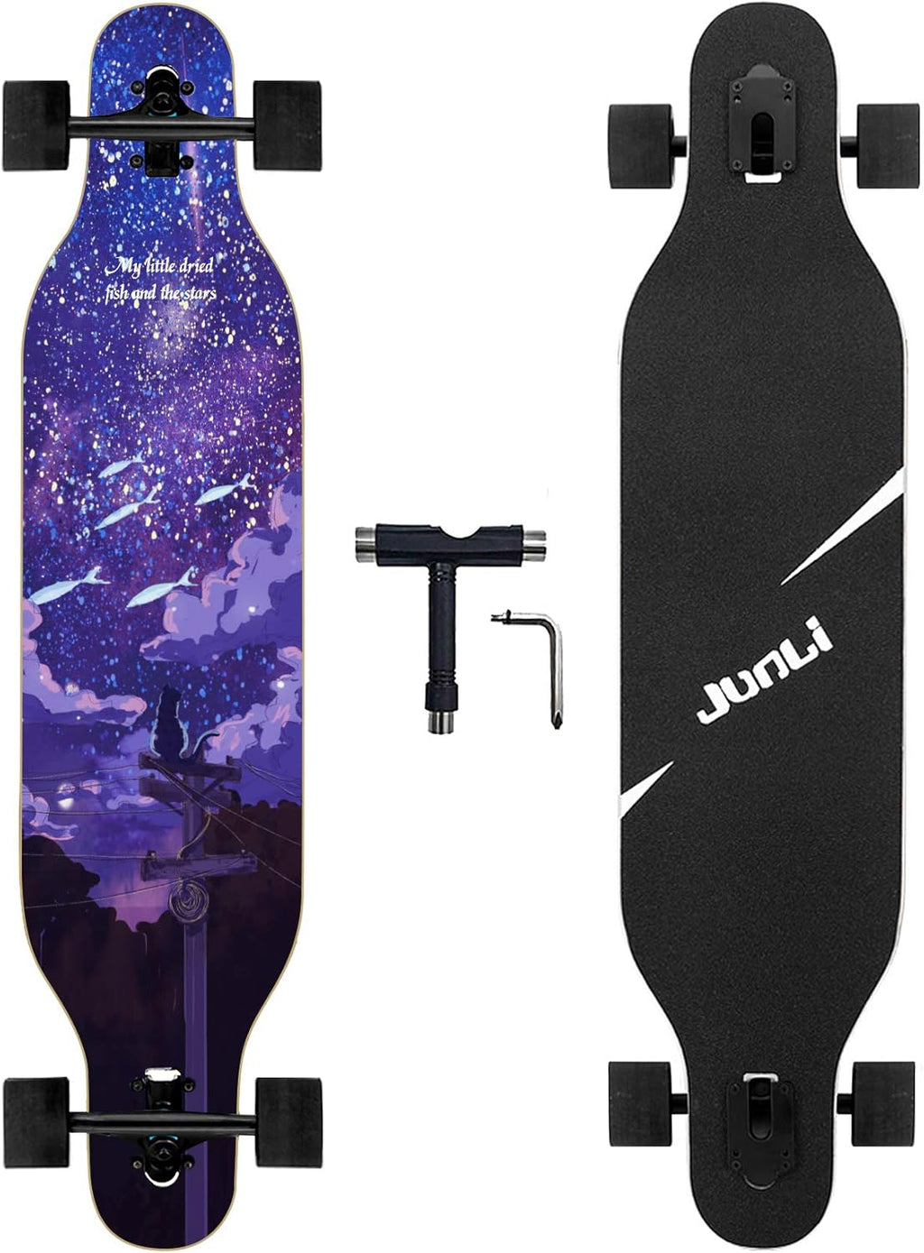 41 Inch Complete Skateboard Longboard H968450