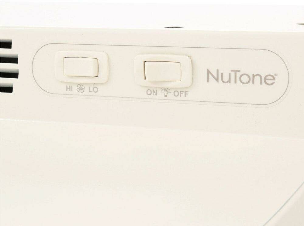 24 in. Ductless Under Cabinet Range Hood with Light in Bisque X460059