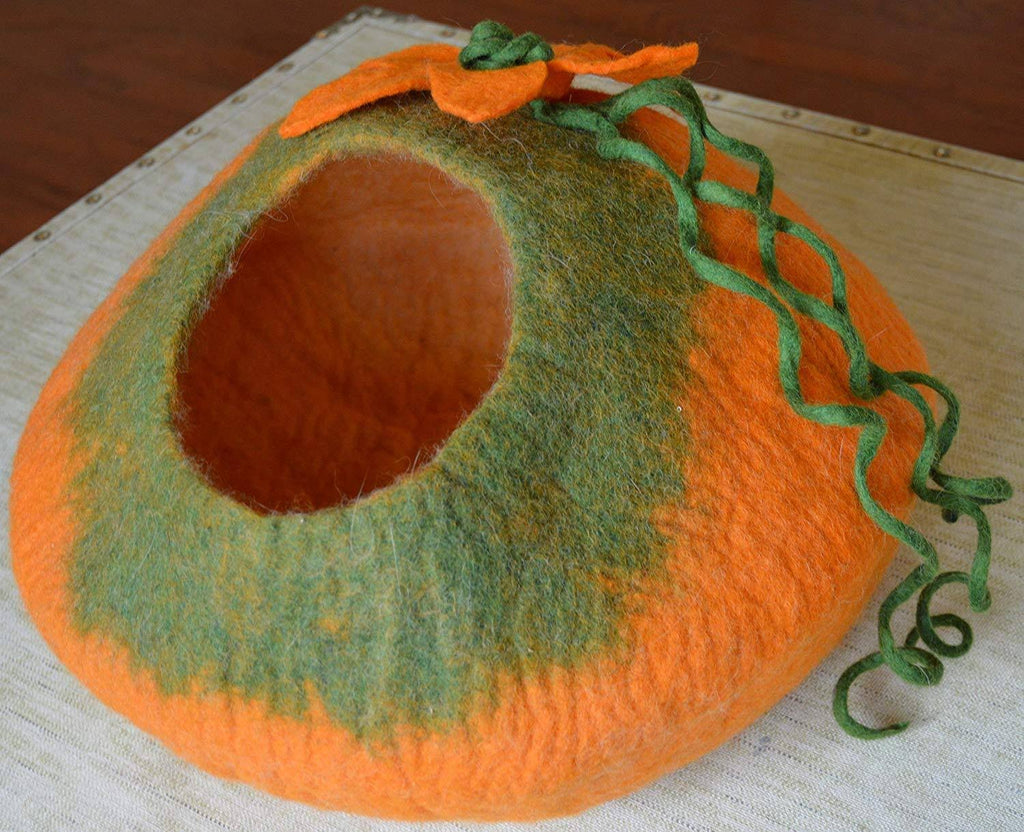 Handmade Natural Cat Cave Bed V4438