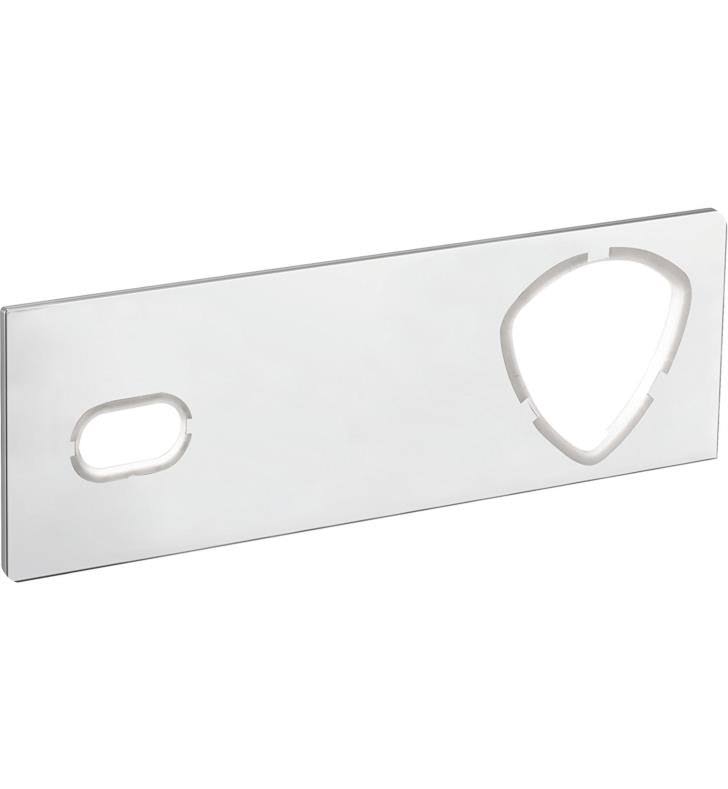 Champagne Bronze Single Handle Wall Mount Escutcheon Assembly S2232