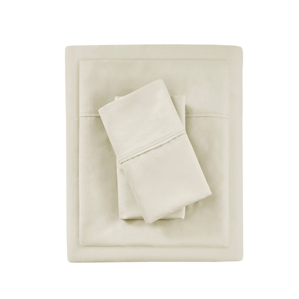 1000 Thread Count 4 Piece Sheet Set - Cal King - Ivory T2535