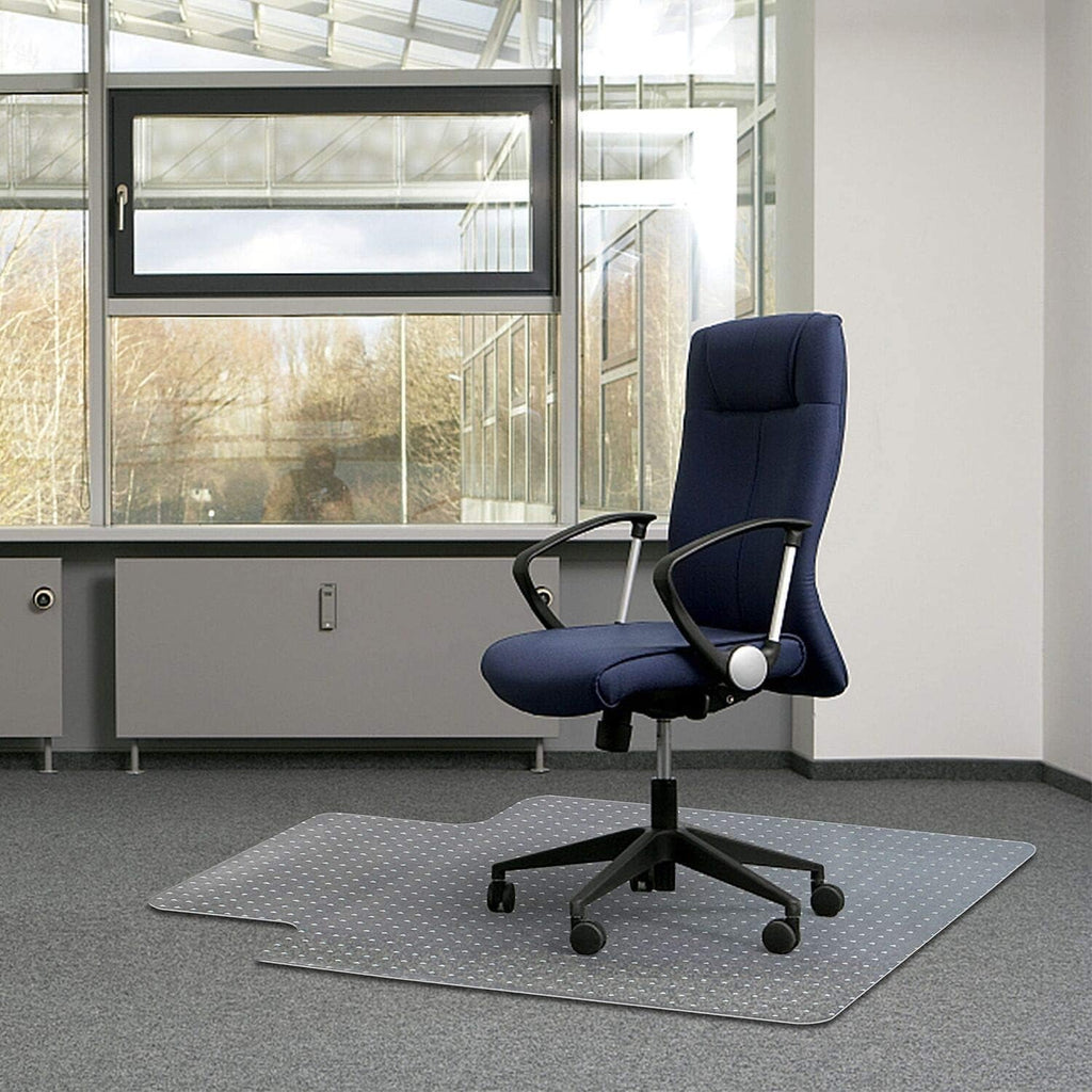 Transparent 30 X 48 with Lip Chair Mat for Carpets U402