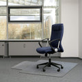 Transparent 30 X 48 with Lip Chair Mat for Carpets U402