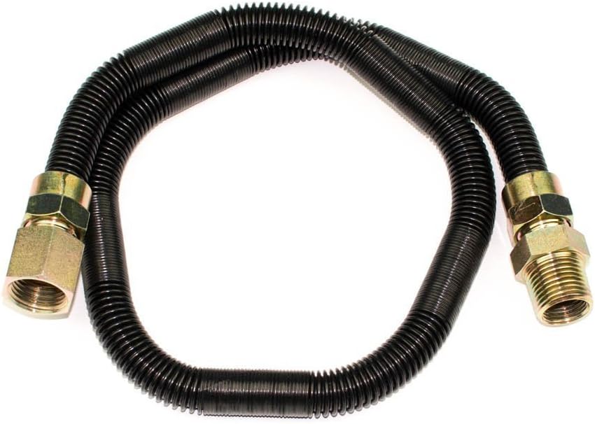 Black Non-Whistle Gas Flex Line Y894