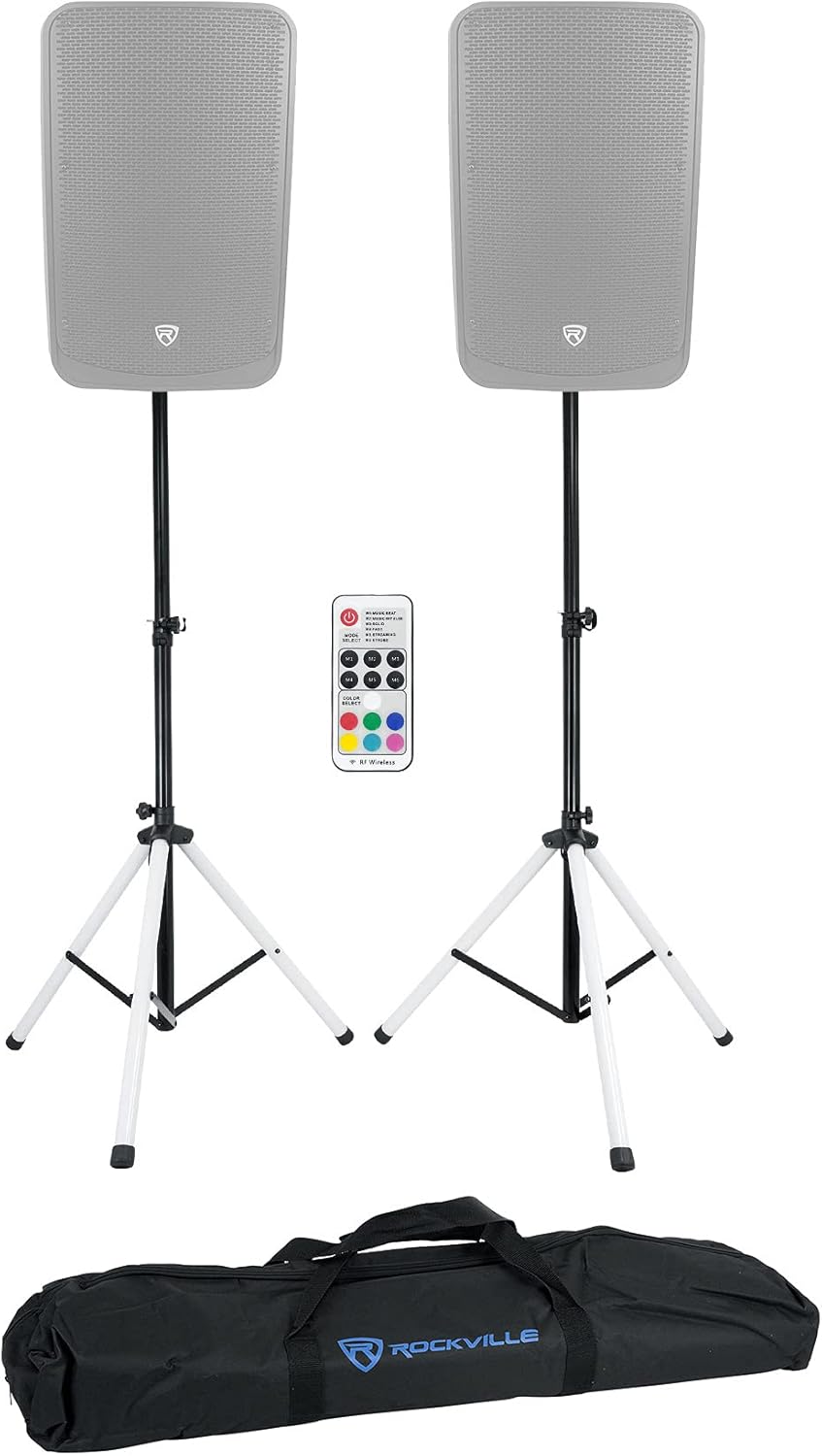 Adjustable Tripod Speaker Stands with Carry Bag U420100