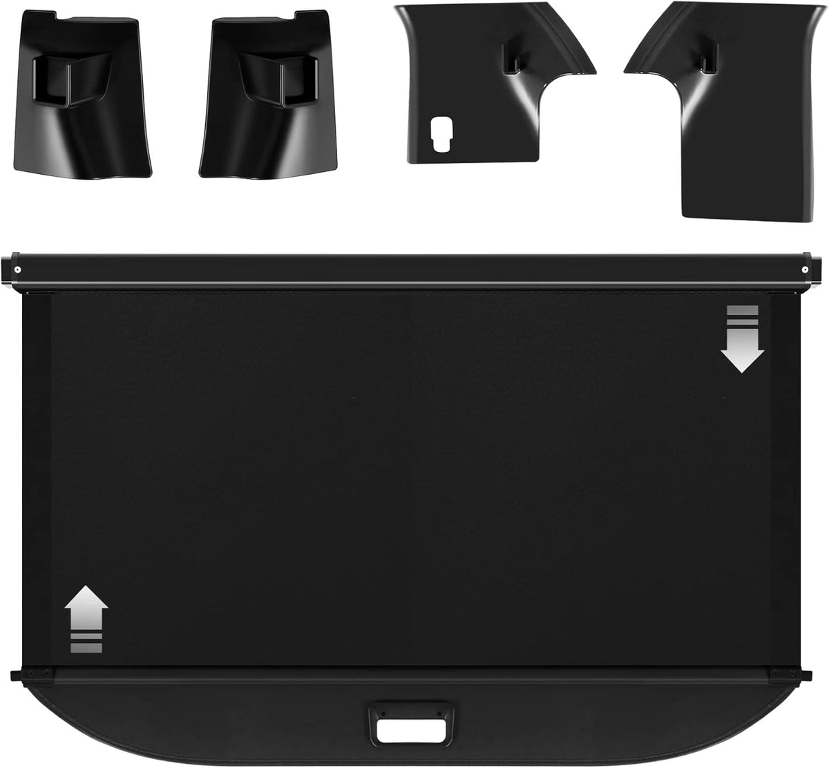Tesla Model Y Retractable Waterproof Cargo Cover F22291