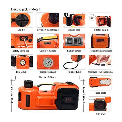 12V Hydraulic Car Jack 5 Ton M903474