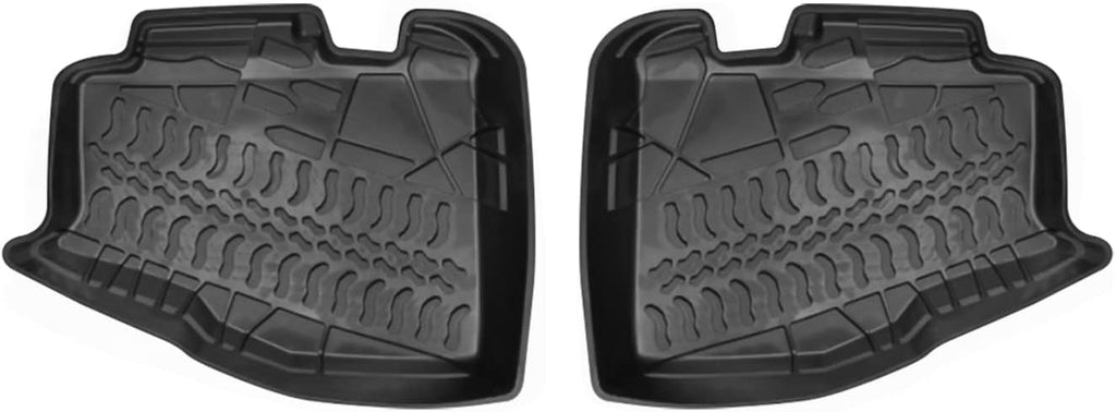 Black Floor Mats Liners Front and Rear Carpet P81080