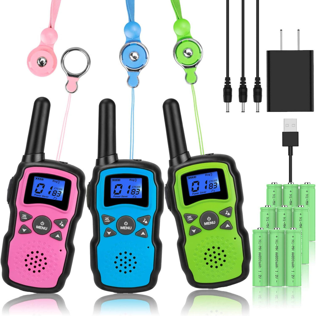 Rechargeable 3 Pack 2 Way Radio V578257