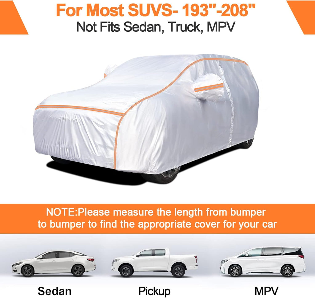 6 Layers Waterproof All Weather Car Cover C637983