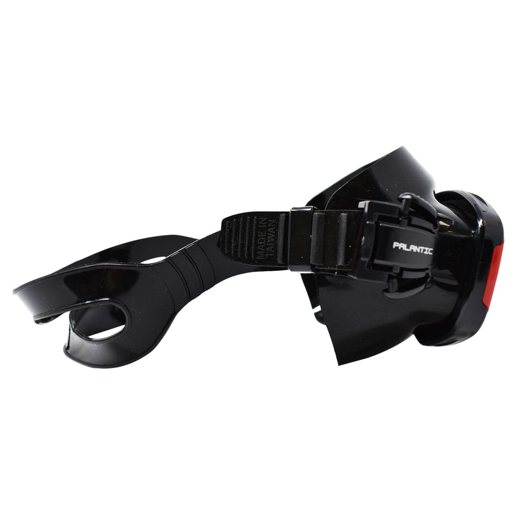 Black Red Farsighted Prescription Dive Mask Q7014