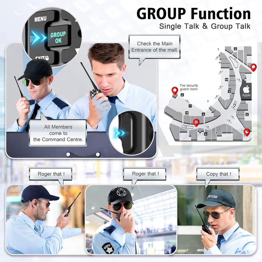 5W Two Way Radios 6 Packs R149