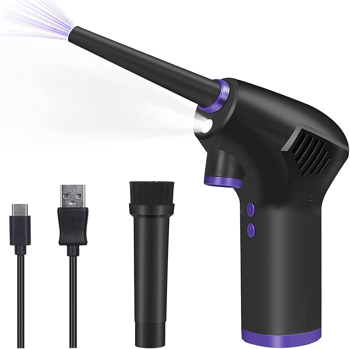 15000mAh Electric Air Duster with LED Light H18524