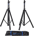 Adjustable Tripod Speaker Stands with Carry Bag U420100