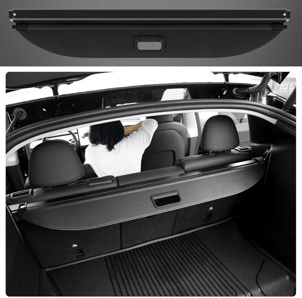 Tesla Model Y Retractable Waterproof Cargo Cover F22291