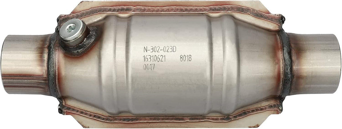 2.25 Inlet/Outlet Universal Catalytic Converter with O2 Port L59593