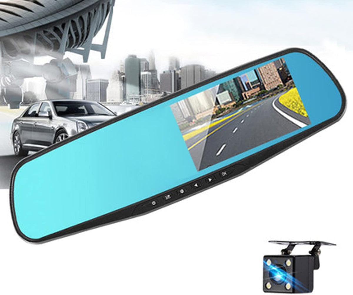 1080P Full HD Dual Camera Dash Cam 170 Wide Angle E1730