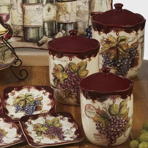 3 Piece Kitchen Canister Set P212