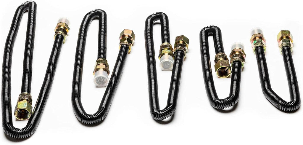 Black Non-Whistle Gas Flex Line Y894