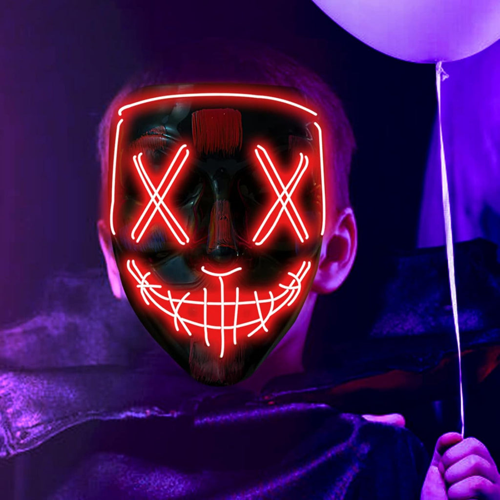 Light Up Mask with 3 Light Modes W5253