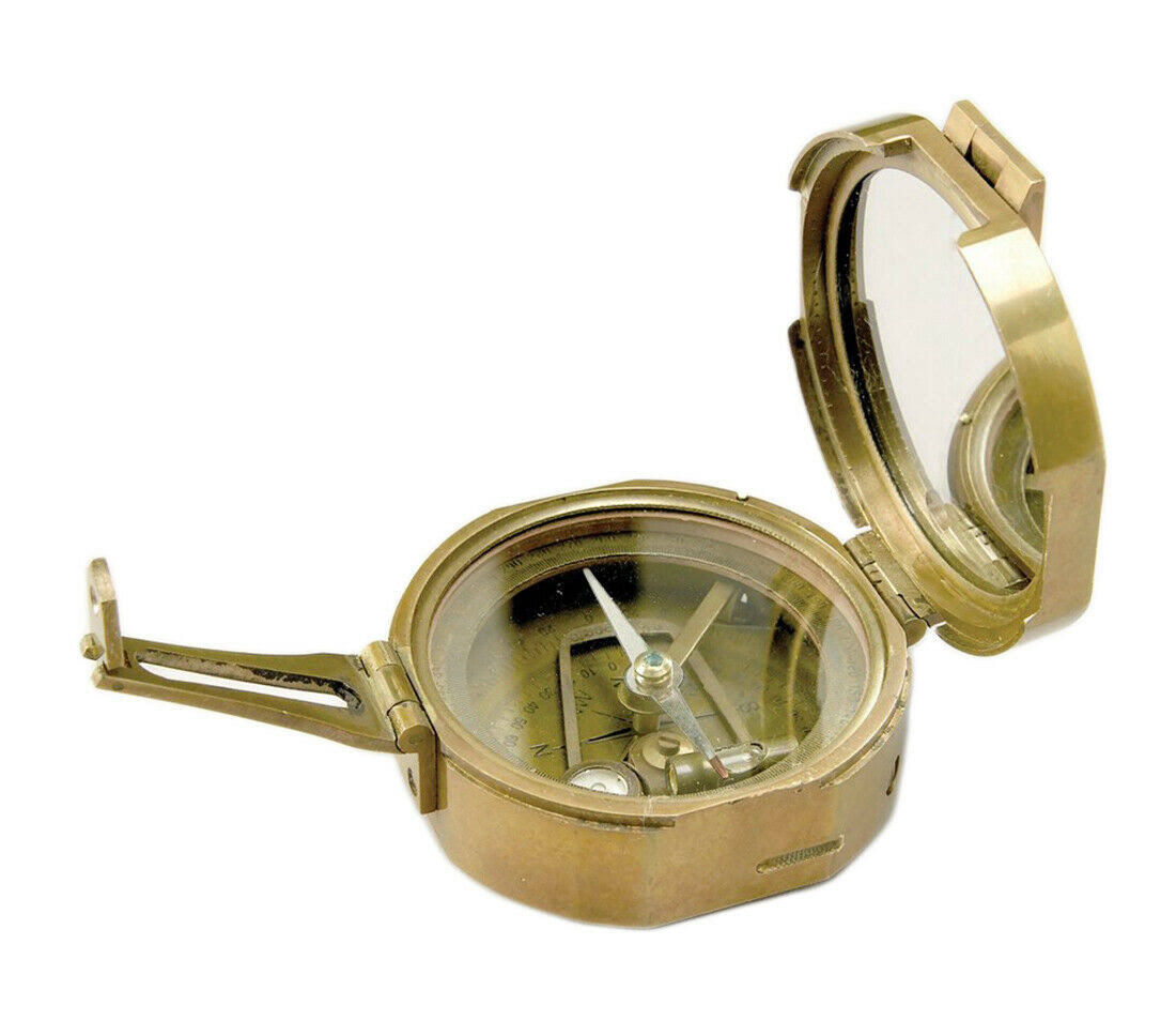3 inch Handheld Brass Nautical Compass E8859