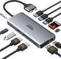 12 in 1 USB C Docking Station Dual Monitor HDMI Adapter J602337