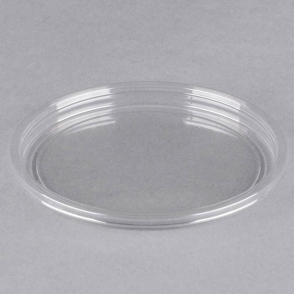 Clear Pet Plastic Round Deli Container Lid S634