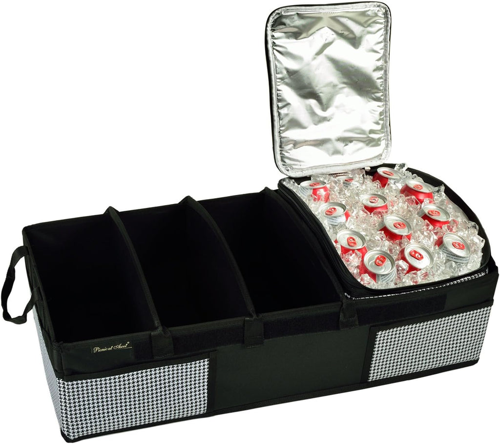Rigid Base Trunk Organizer with 28 Can Cooler X203683