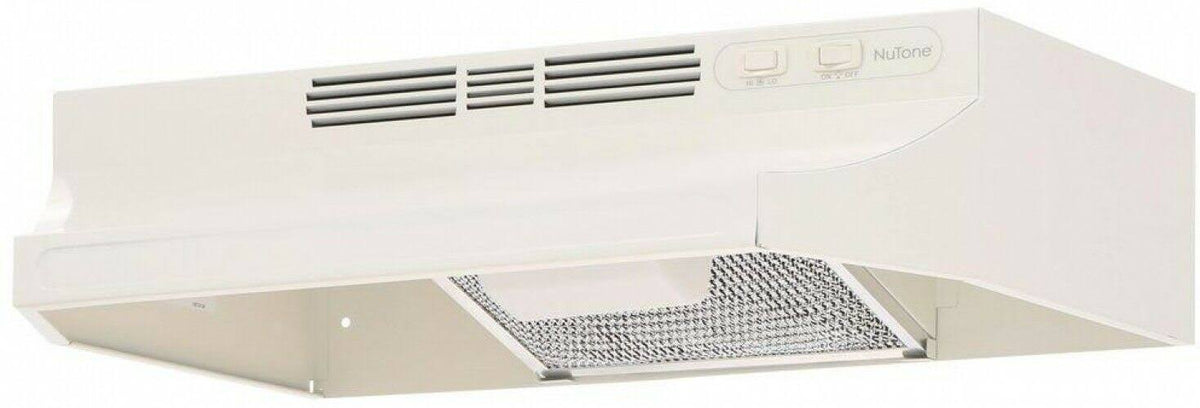 24 in. Ductless Under Cabinet Range Hood with Light in Bisque X460059