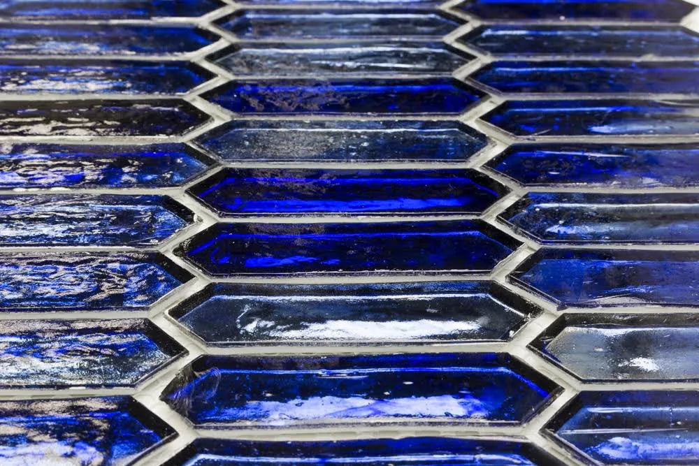Blue Glass Tile Q399