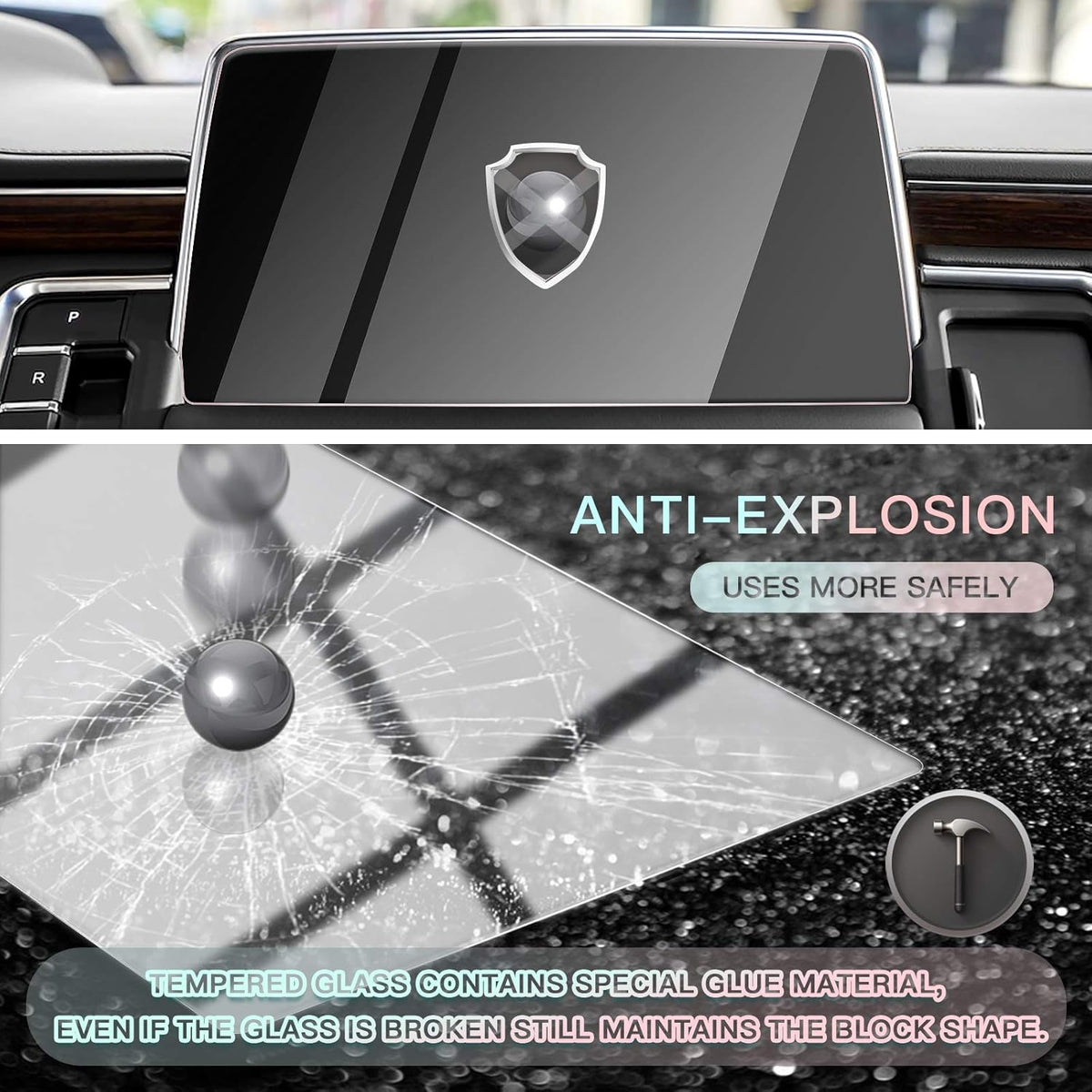 10.2 Inch Tempered Glass Screen Protector P856