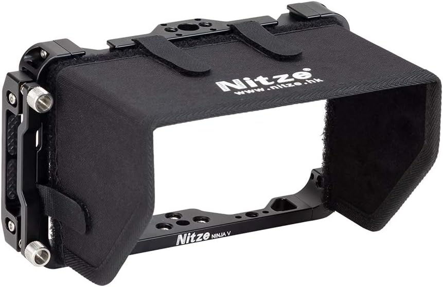 NATO Rails Mounting Plates Kit with HDMI Cable Clamp F395